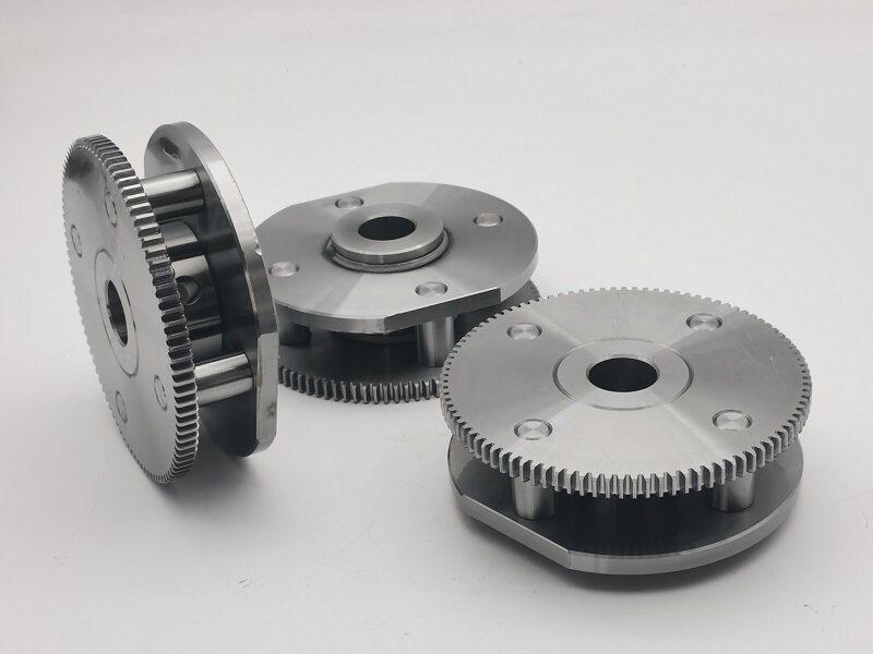 CNC-Bearbeitung einer vierpoligen Genfer Kurbelbaugruppe